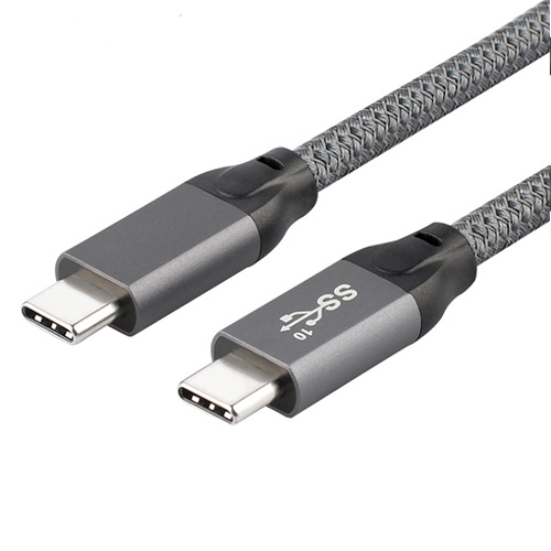 【29】USB 3.2 Type-C公对公 带e-mark 全功能数据线 魔带线(石墨烯) 20Gbps