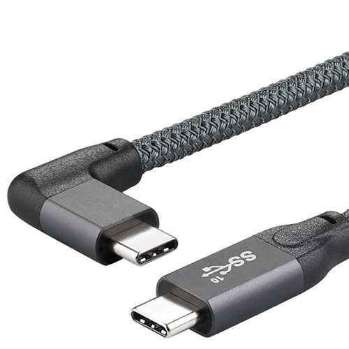 【74】Type-C 3.2公对公 带e-mark 全功能数据线 铝壳编网 20Gbps