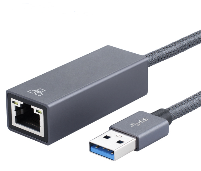【5】USB 3.0 AM/CM to RJ45 千兆网卡 转接线