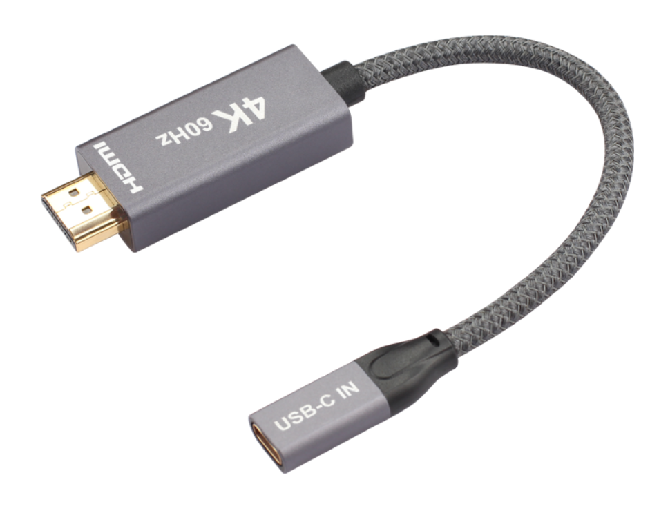 【38】USB 3.1 Type-C母转HDMI公  4K60HZ 转接线
