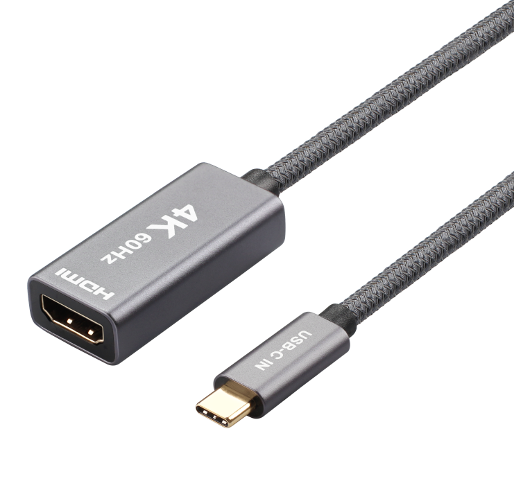【38】USB 3.1 Type-C 公对HDMI 母 4K@60HZ