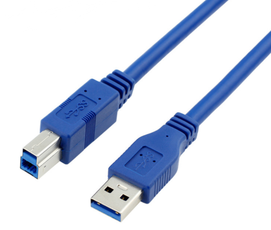 【165】USB3.0 AM/USB3.0BM  5Gbps 蓝色