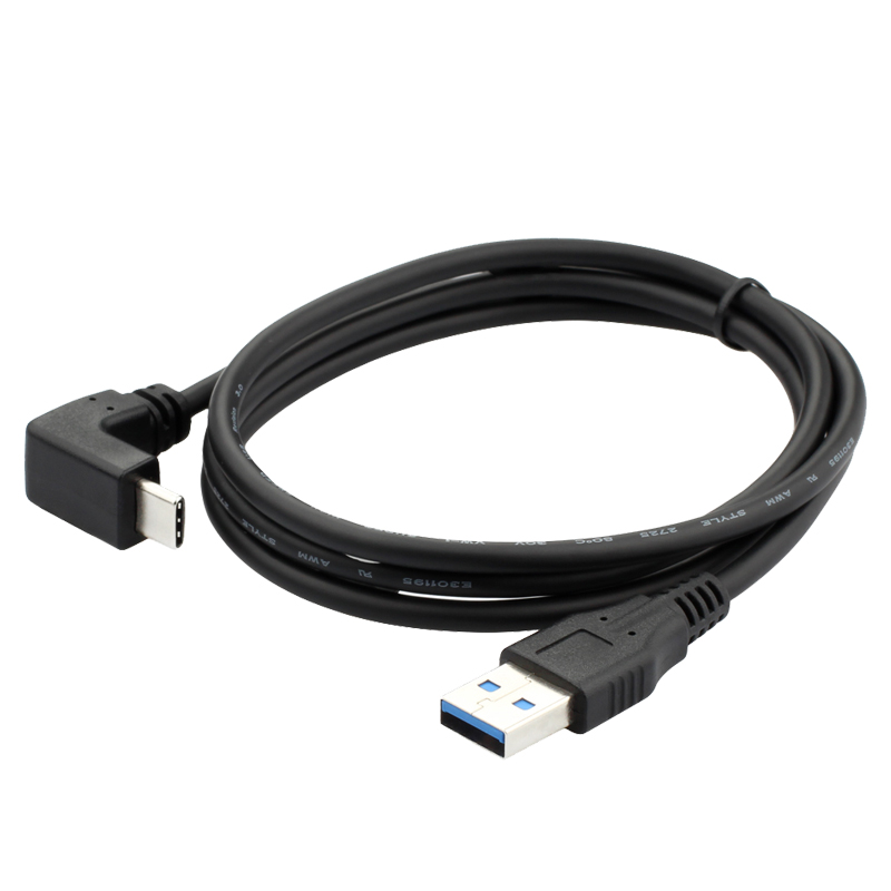 【100】USB 3.0 A公/Type C 侧弯  正弯