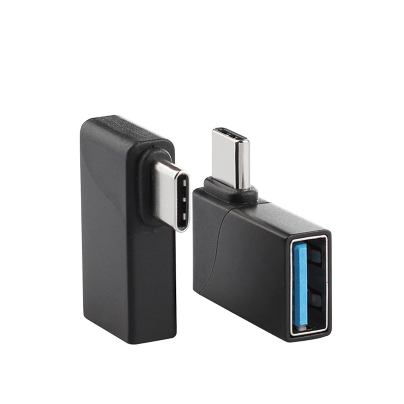 【108】USB 3.0 C口(侧弯90度）转3.0 A母转接头