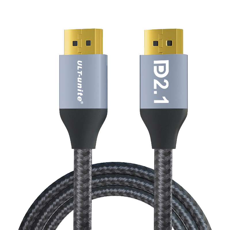 【309】DP2.1 公对公 铝壳编网