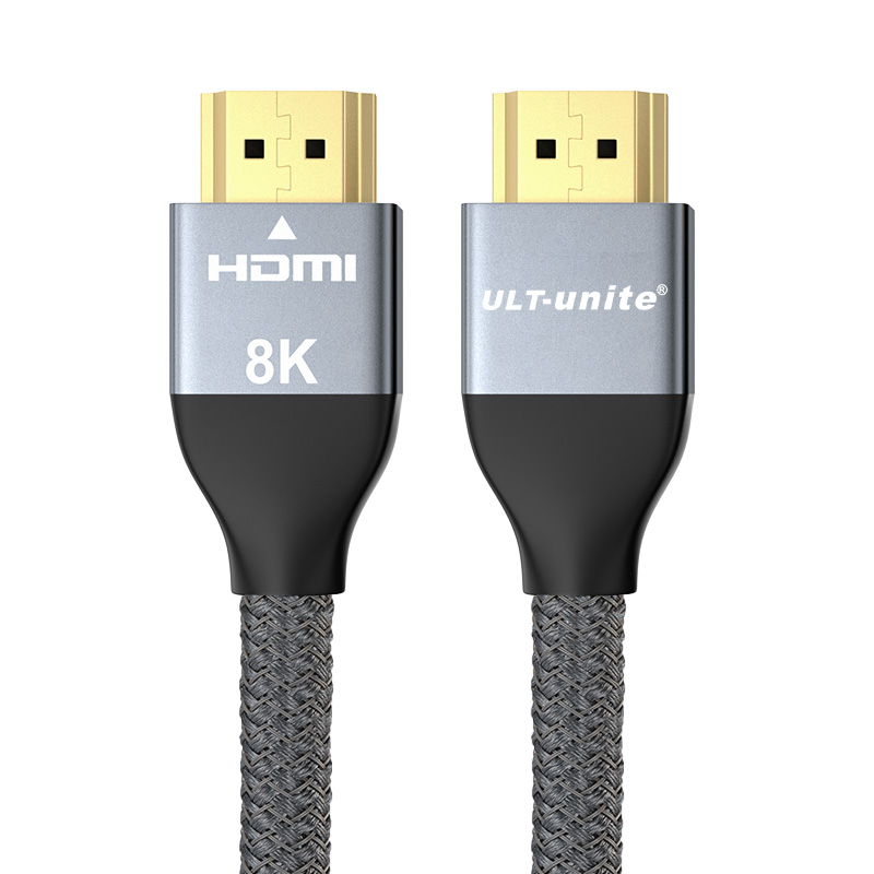 【1】HDMI 2.1 AM/AM 8K认证版 超高清线 铝壳编网