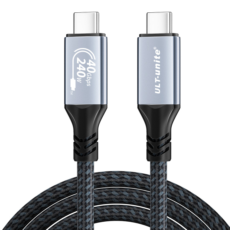 【367】USB4 CM/CM 240W 铝壳编网 超值款