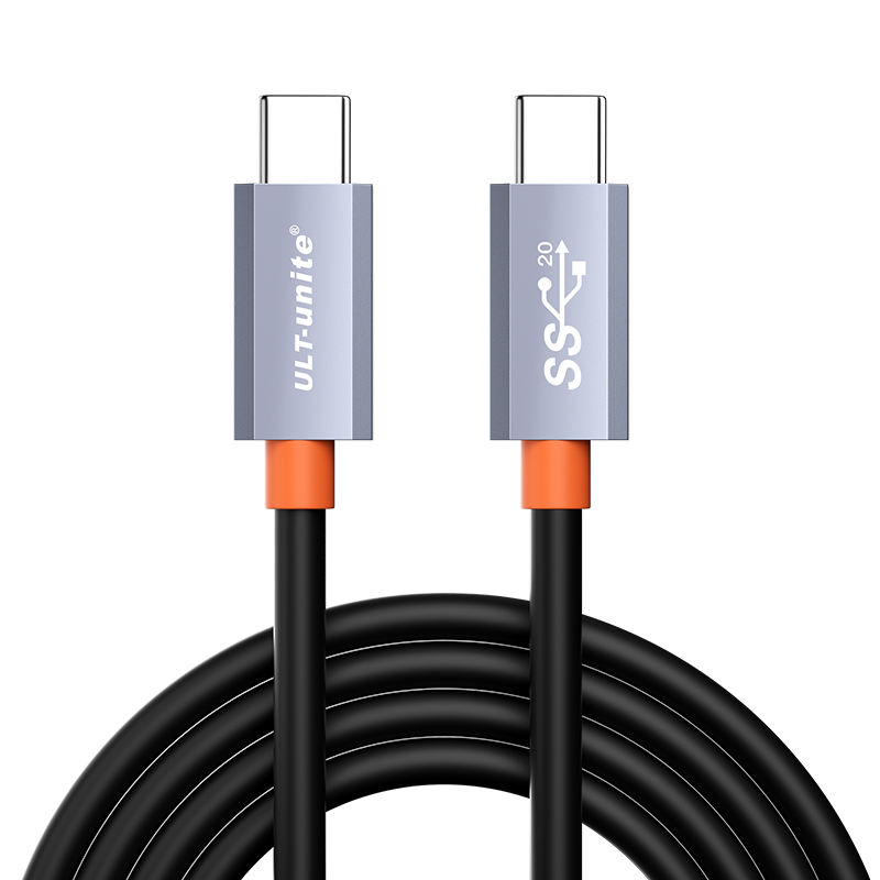 【508】USB3.2 C/C 20Gbps 240W 铝壳PVC版