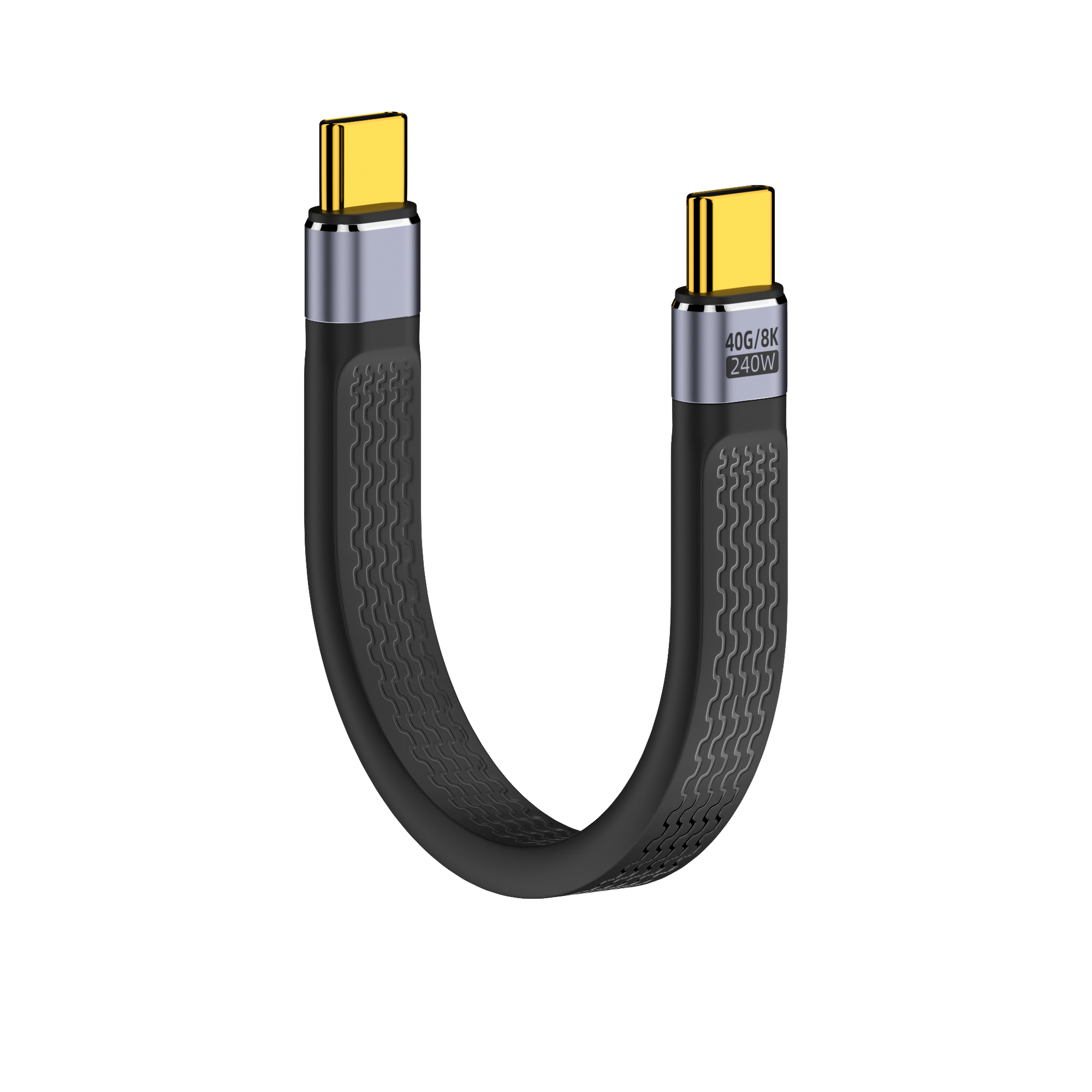 【411】USB4 CM/CM 40Gbps 240W 软排线