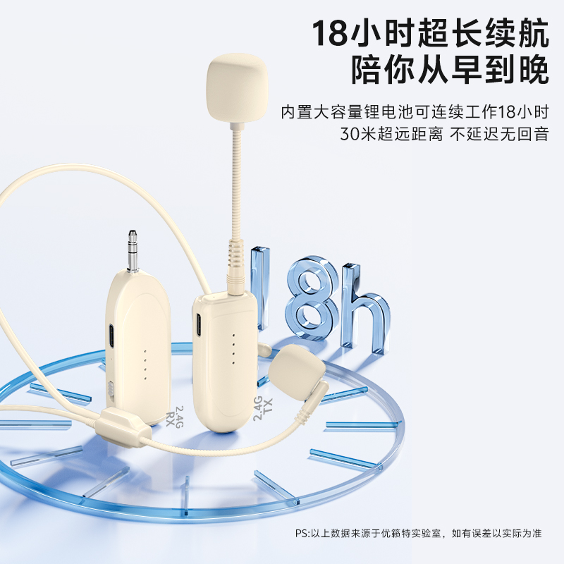 【561】二合一无线领夹麦【领夹/手持】