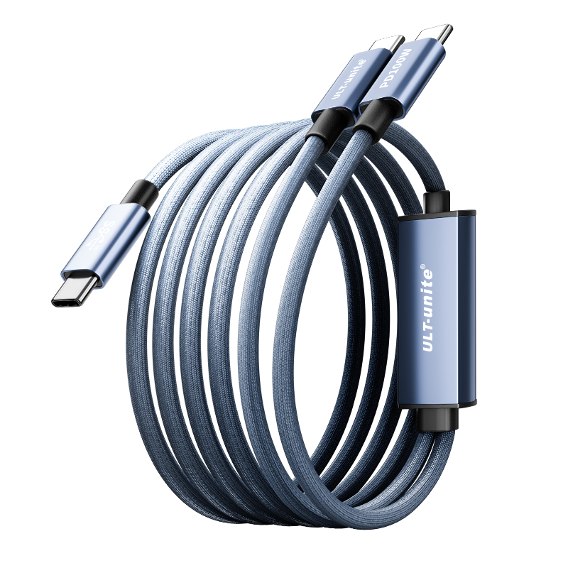 【533】USB-C转USB-C*2-拖二100W数据线