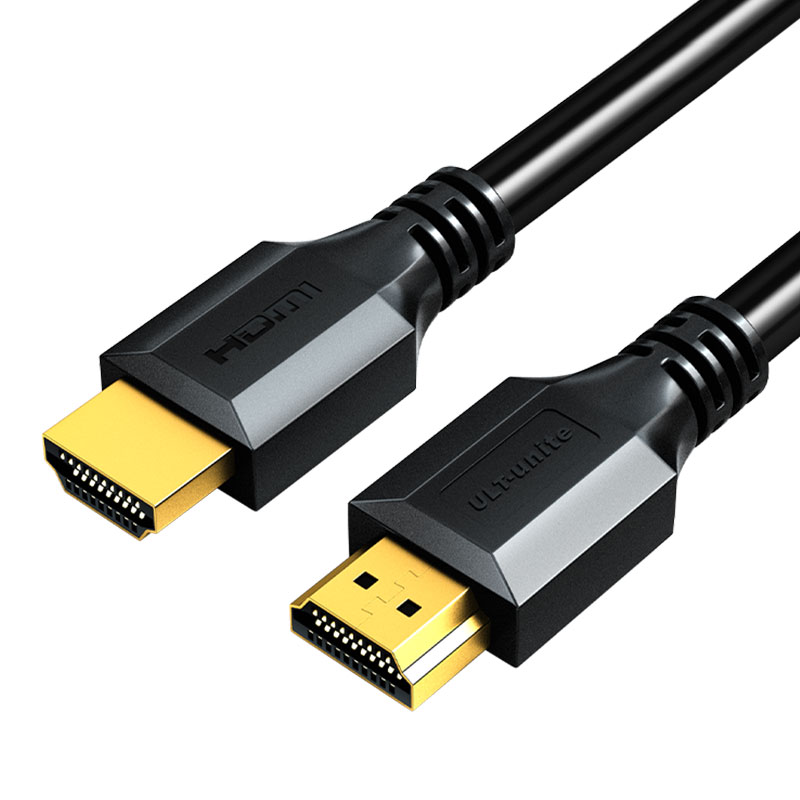 【222】HDMI2.0 公对公塑胶头裸线款  天猫款
