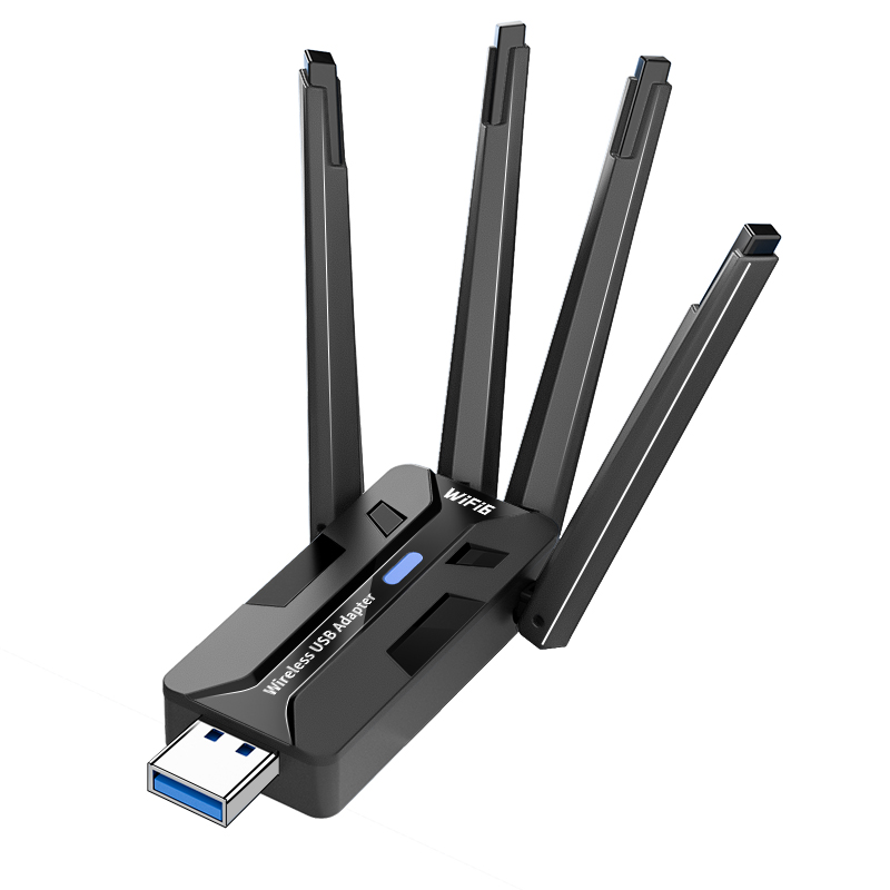 【596】AX1800M 千兆USB无线网卡(升级4天线)