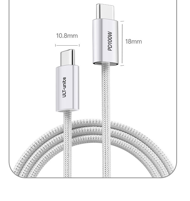 [618] USB2.0 CM/CM PD100W OD:3.7mm
